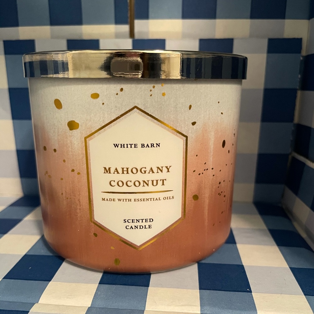 Mahogany Coconut Candle Bath and Body Works